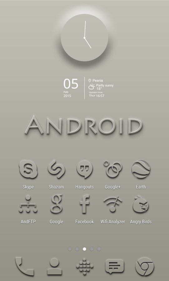 Embossed - Icon Keren Hd Png,Icon Packs For Android Free - free transparent  png images 