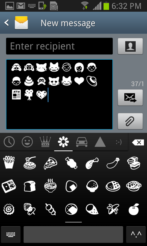 Emoji Font for Galaxy S3 S2