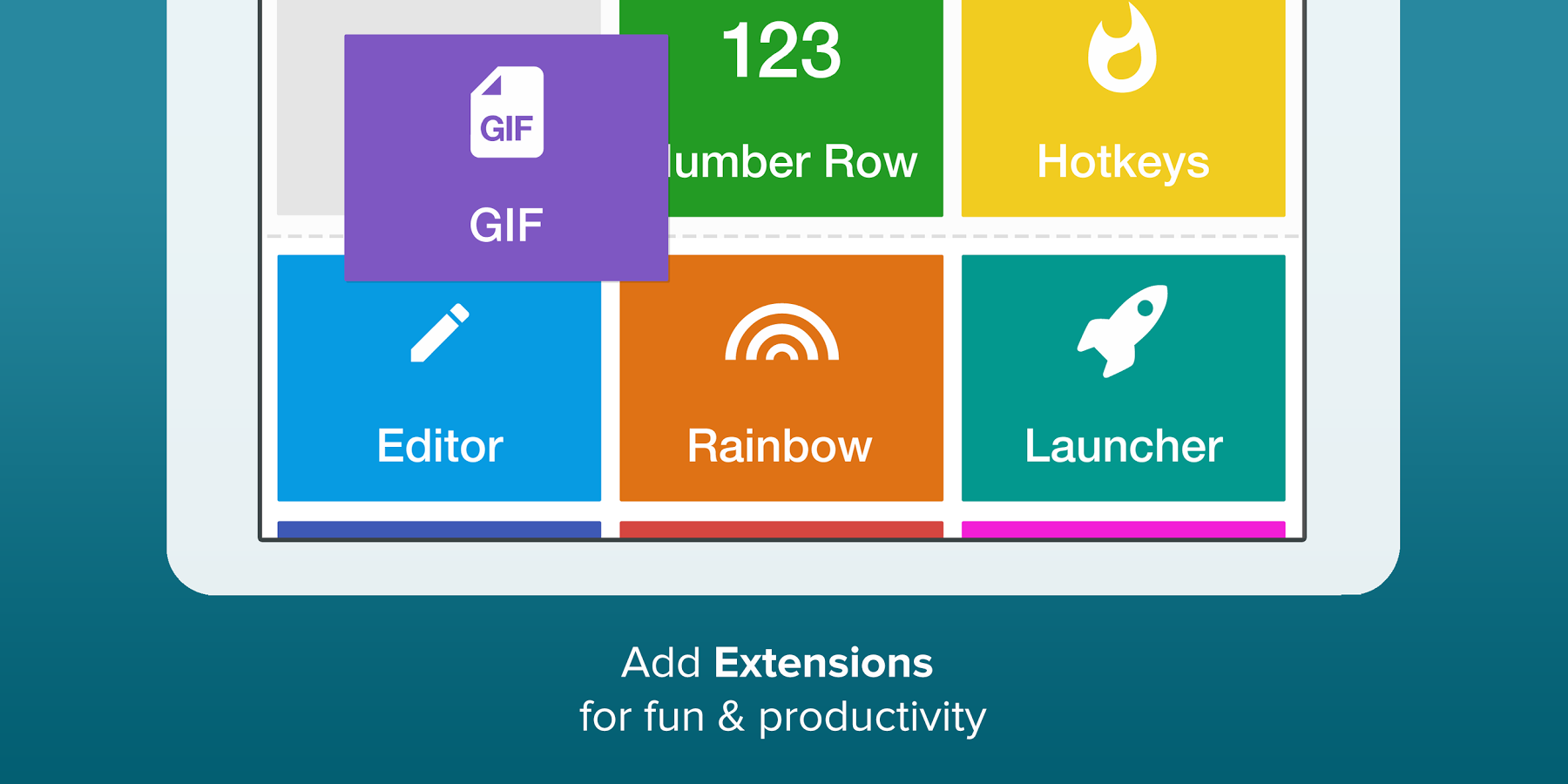 Fleksy Keyboard Trial