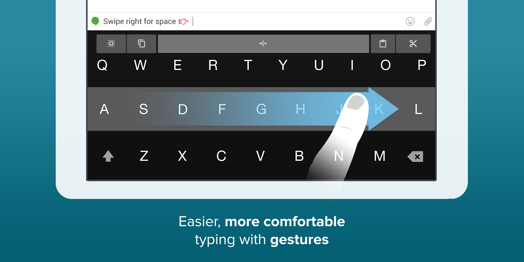Fleksy Keyboard Trial