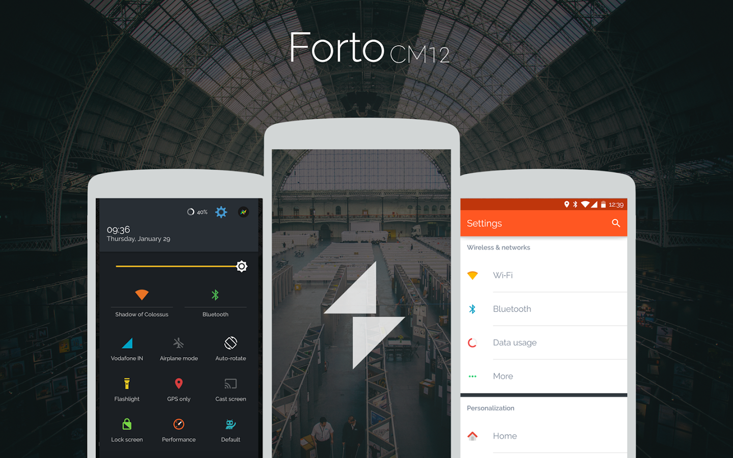 Forto - CM12 Theme