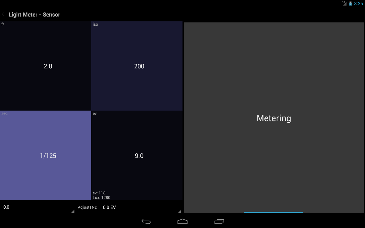 Light Meter Tools