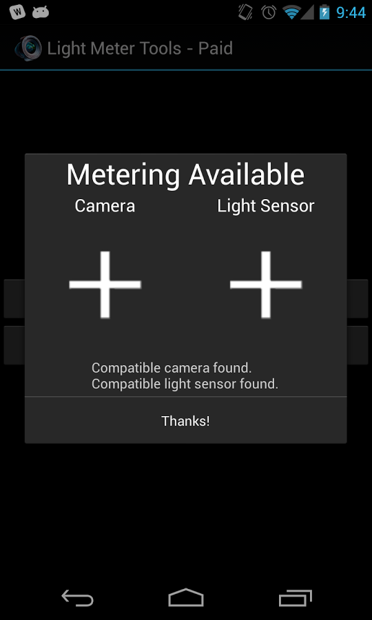 Light Meter Tools