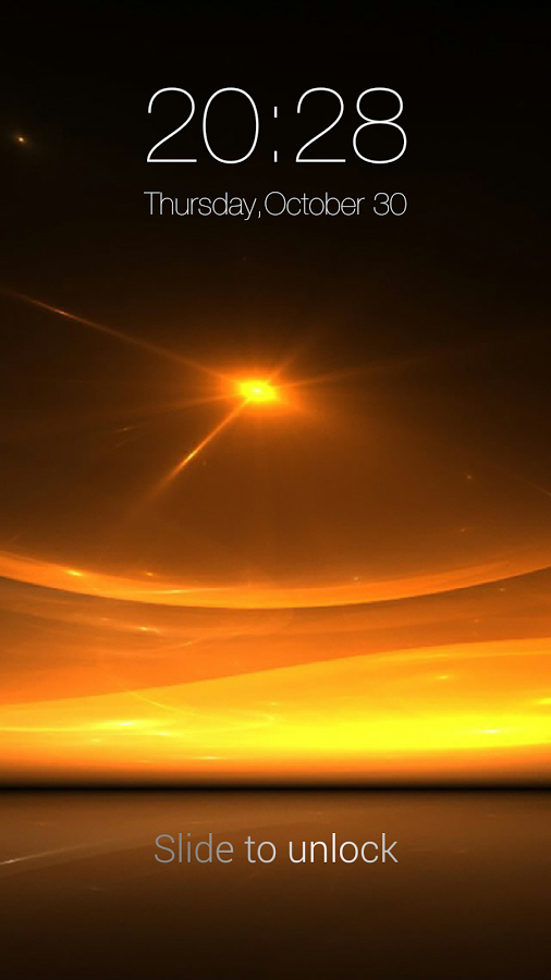Passcode Keypad Lock Screen