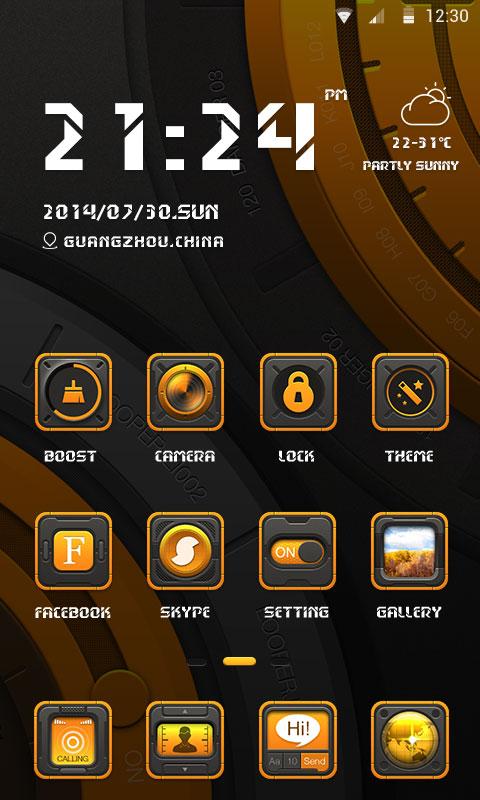 PowerOne Theme-ZERO launcher