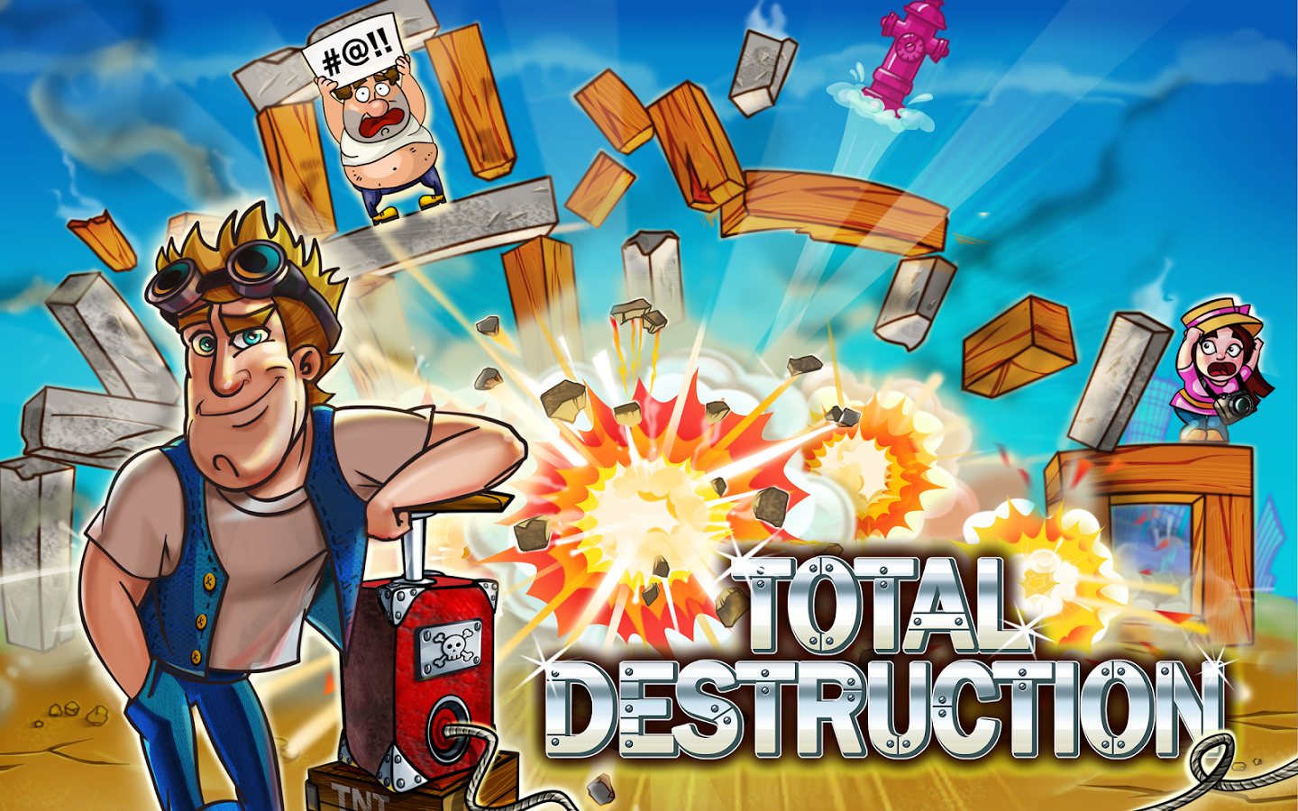 Total Destruction: Blast Hero (Unlimited Energy/Gems)
