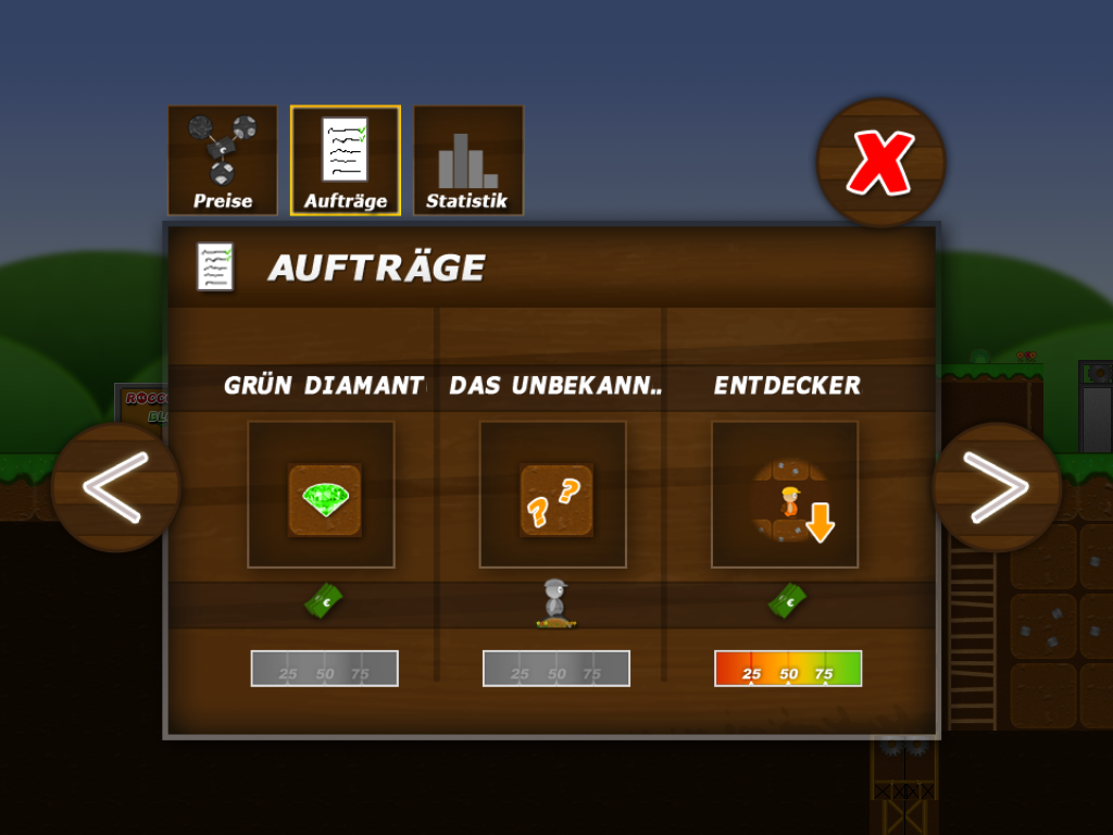 Treasure Miner - a mining game