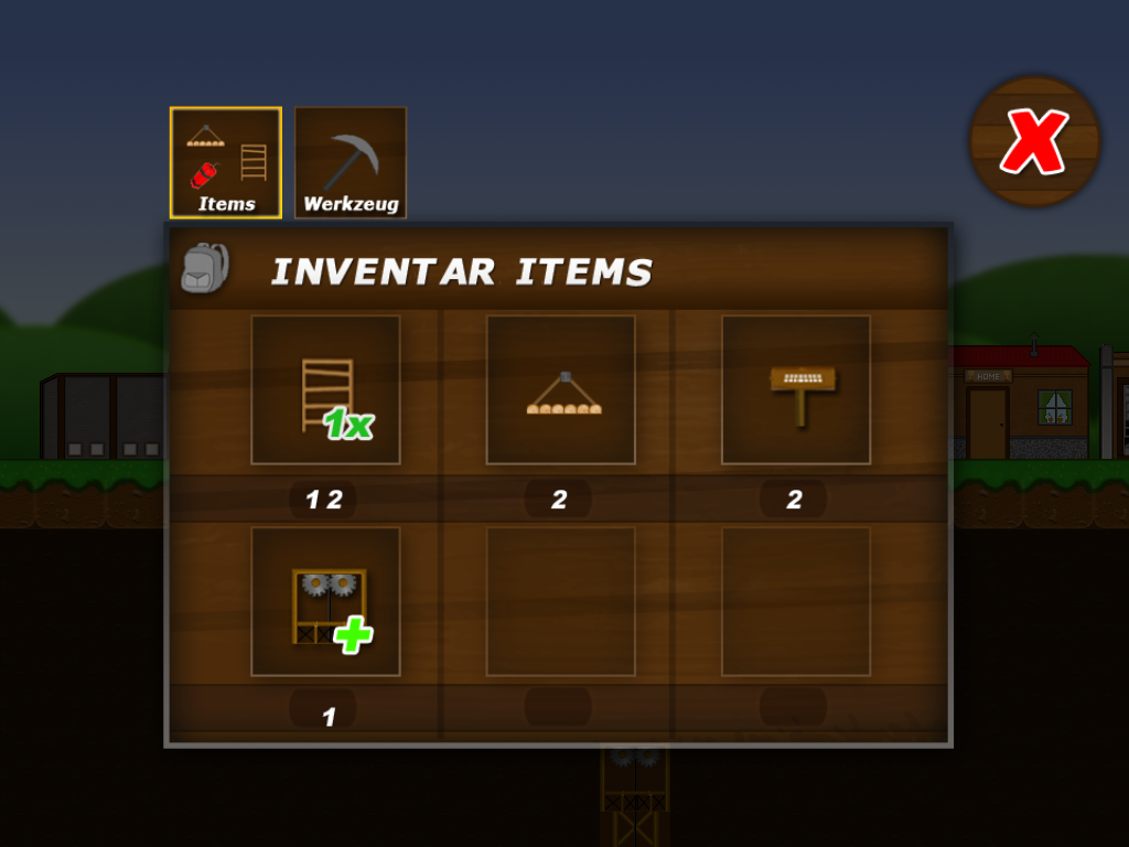Treasure Miner - a mining game