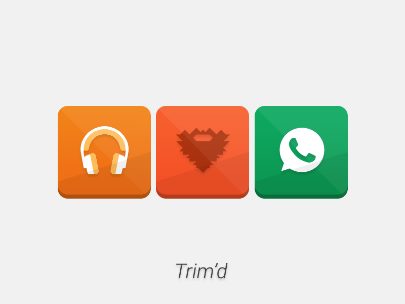 Trim'd Icon Pack