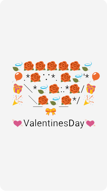 Valentines Art -Emoji Keyboard
