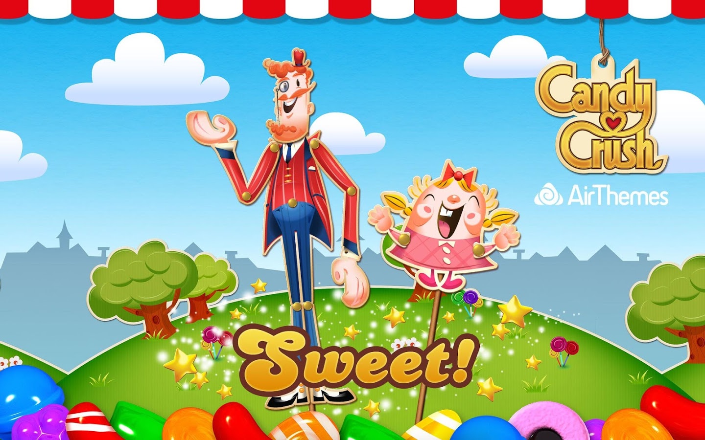 Candy Crush Android Theme