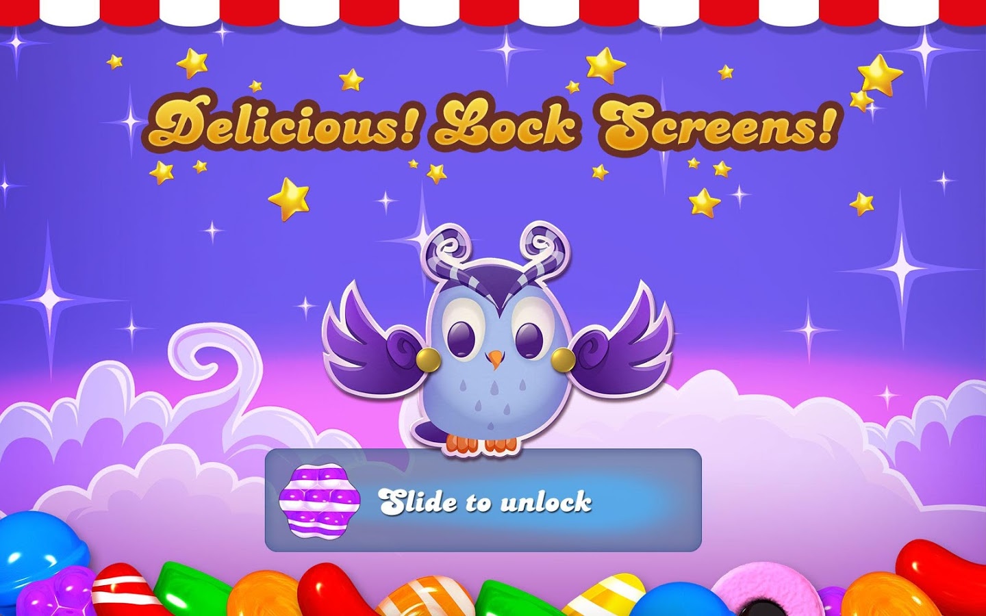 Candy Crush Android Theme