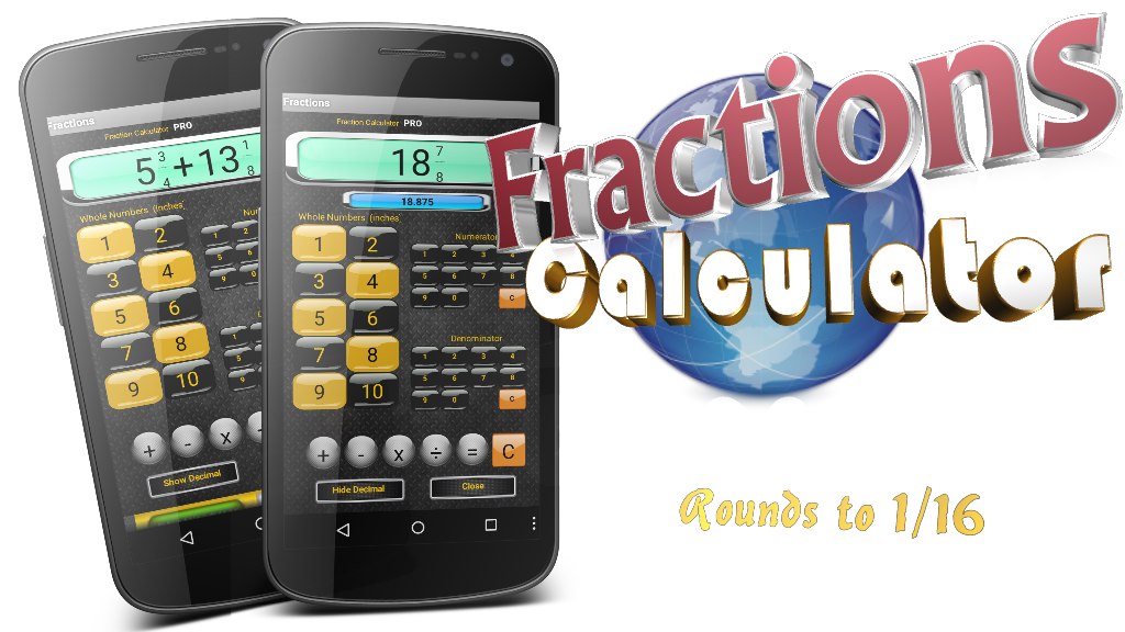 Fractions Calculator PRO