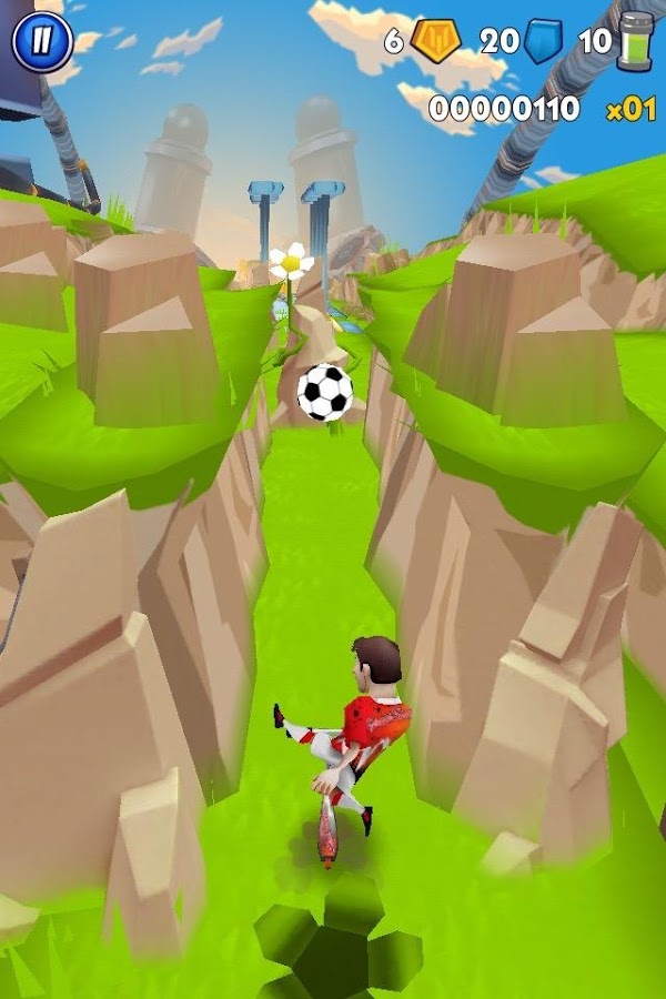 Messi Space Scooter Game