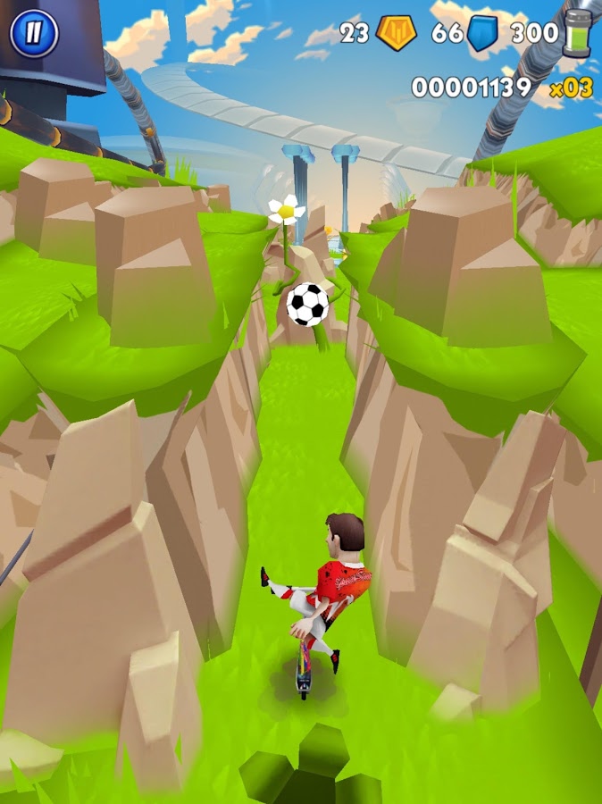 Messi Space Scooter Game