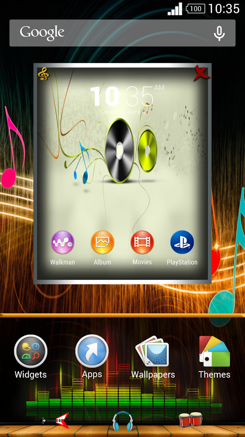 Music Theme for XPERIA™