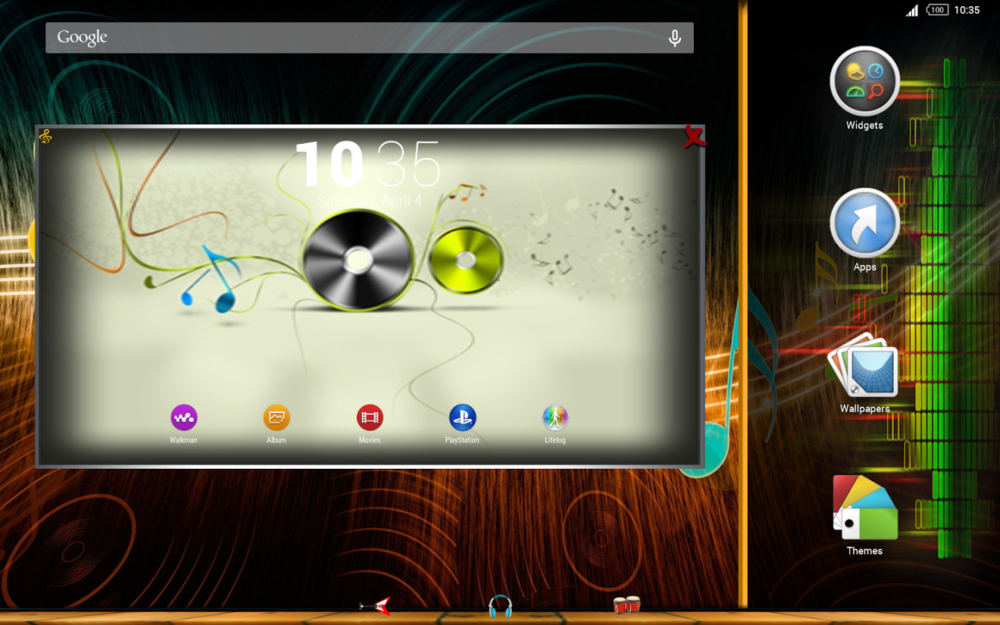 Music Theme for XPERIA™