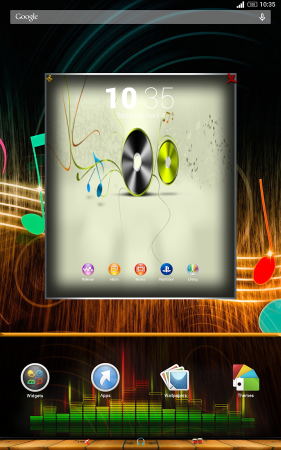 Music Theme for XPERIA™