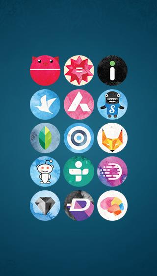 Painted Sphere - Icon Pack