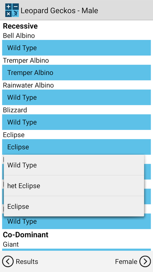 Reptile Calculator