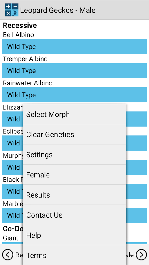 Reptile Calculator