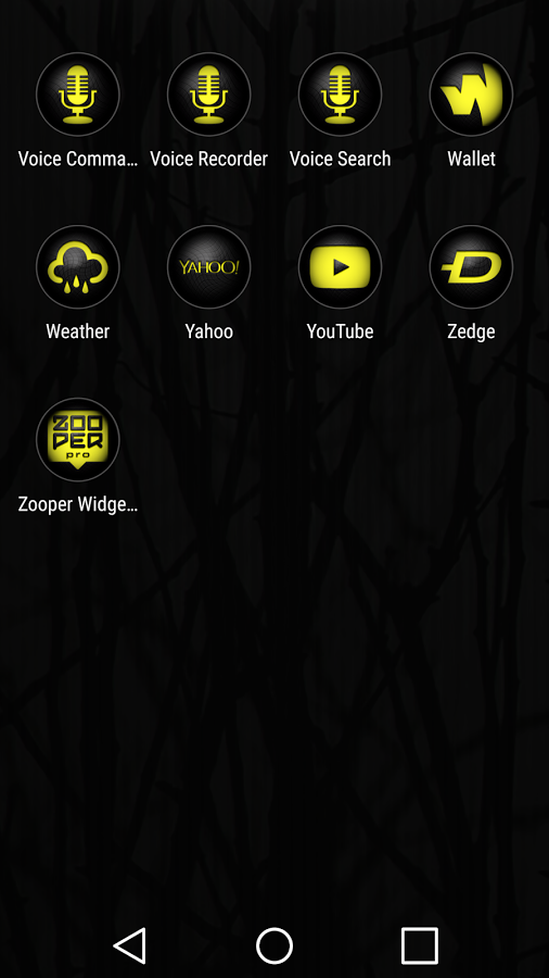 Snap Yellow - Icon Pack