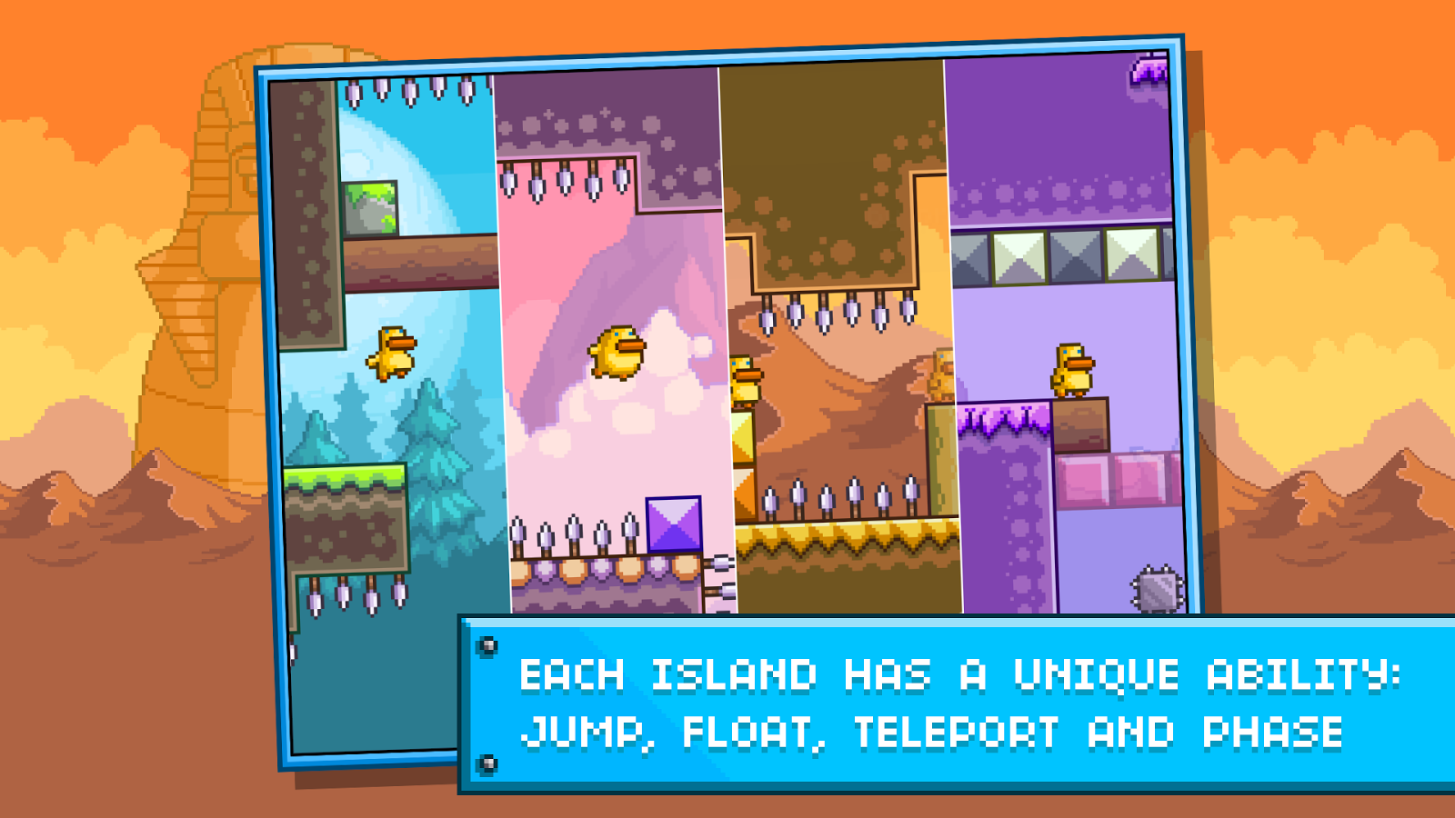 Gravity Duck Islands