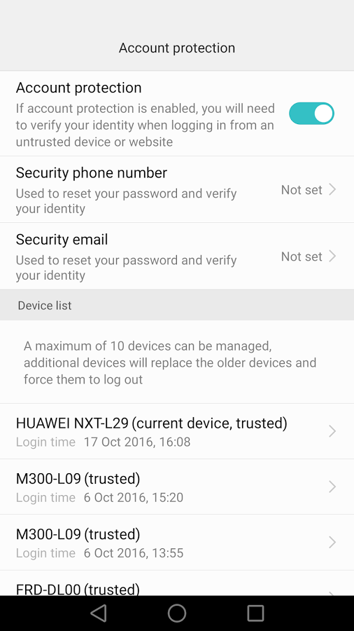 Huawei ID