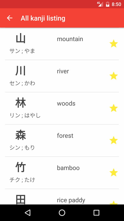 Japanese characters (PRO)