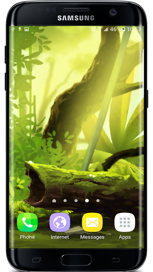 Mossy Forest Live Wallpaper