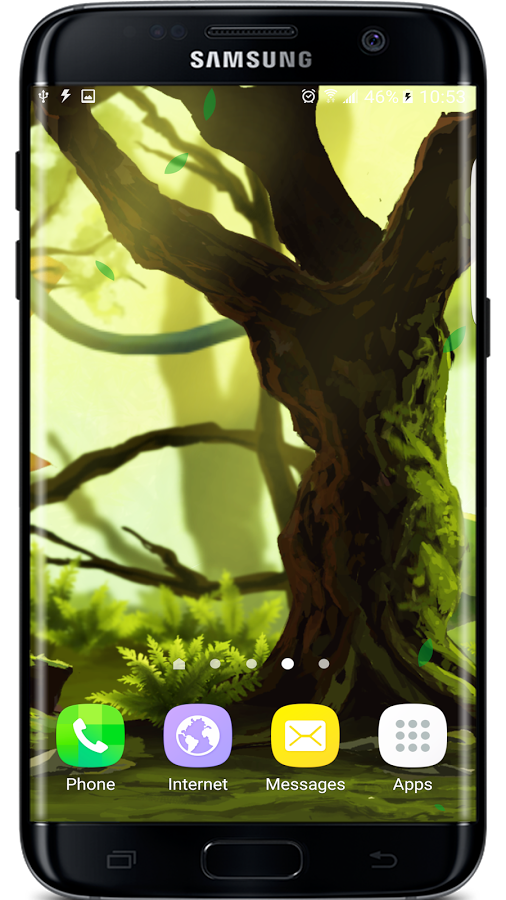 Mossy Forest Live Wallpaper