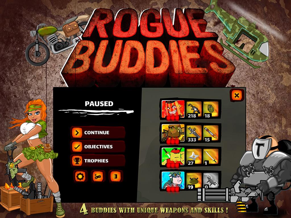 Rogue Buddies - Action Bros!