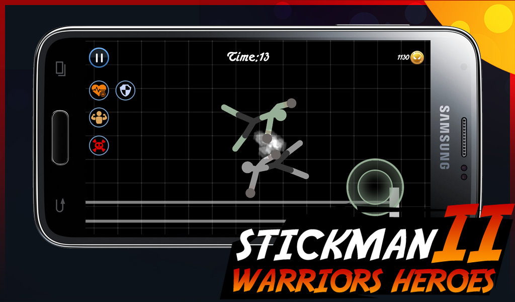 Stickman Warriors Heroes 2 (Mod Money)