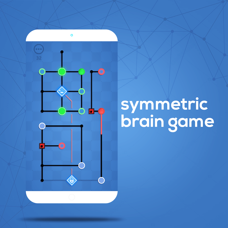 Dots Sync - Symmetric brain game