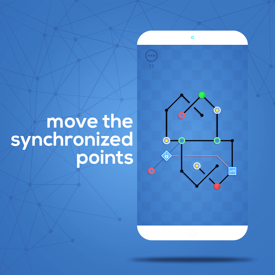 Dots Sync - Symmetric brain game