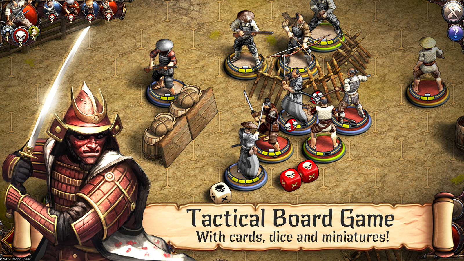 Warbands: Bushido - Tactical Miniatures Board Game