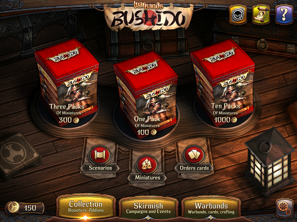 Warbands: Bushido - Tactical Miniatures Board Game