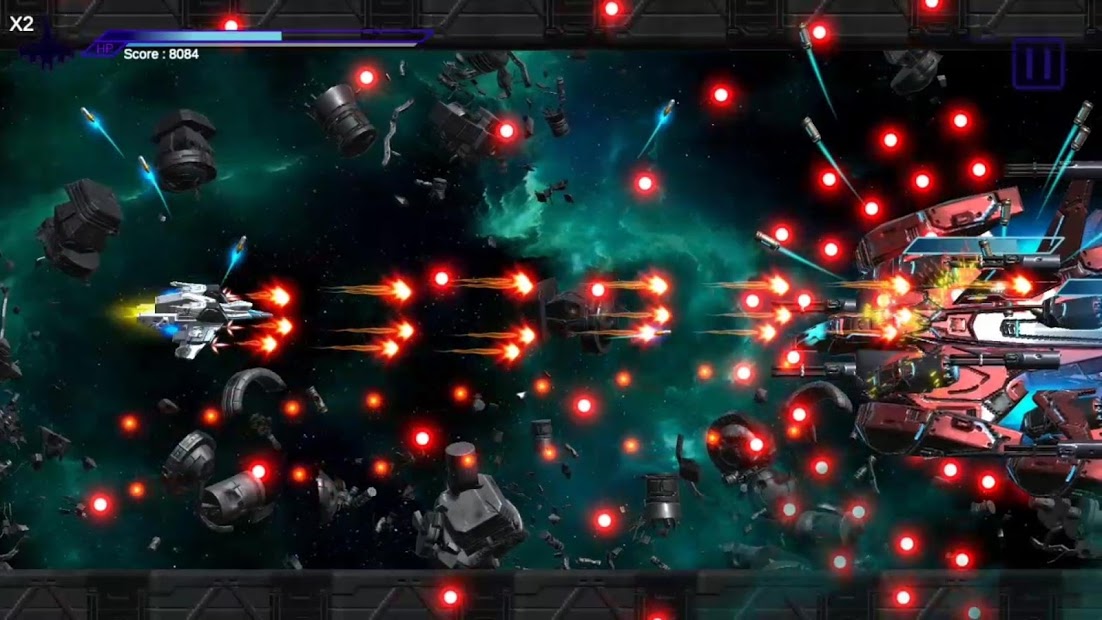 Space Shooter : AsaP Bullet Hell white