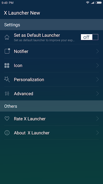X Launcher New: With OS12 Style Theme