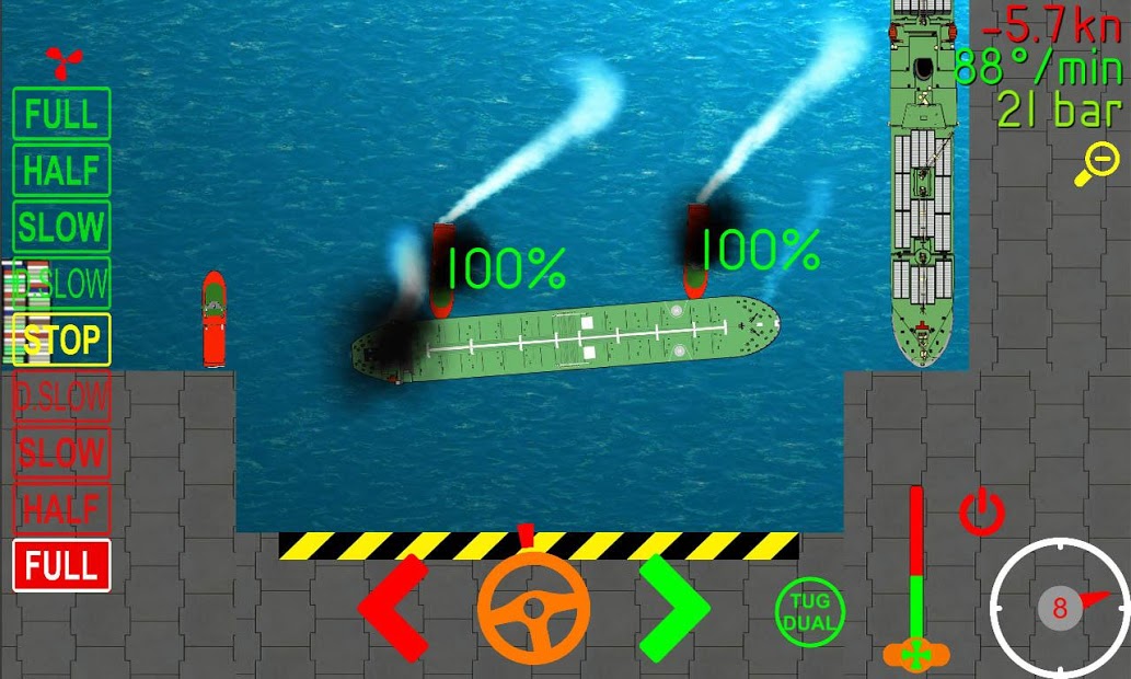 Ship Mooring Simulator