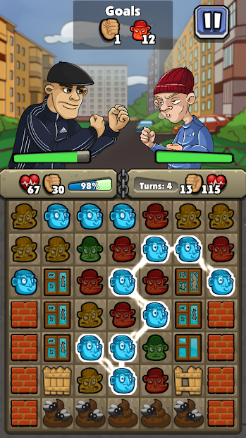 Gopnik. Puzzles adventure (free shopping)