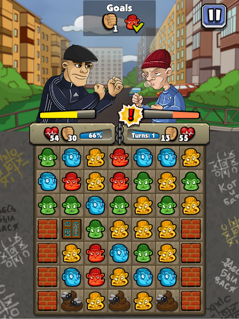 Gopnik. Puzzles adventure (free shopping)