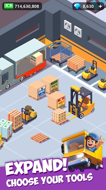 Idle Courier Tycoon - 3D Business Manager (Mod Money)