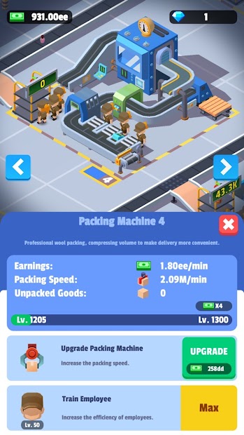 Idle Courier Tycoon - 3D Business Manager (Mod Money)