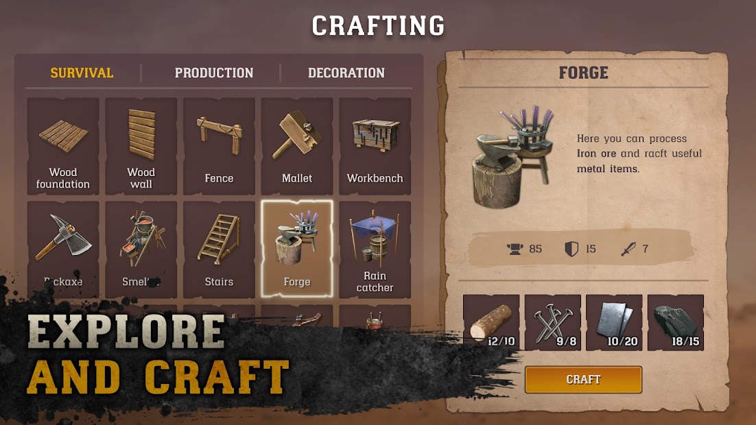 Raft Survival: Desert Nomad (free shopping)