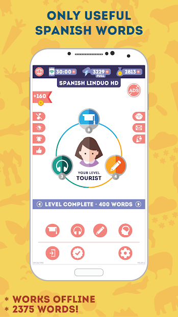 Spanish for Beginners: LinDuo HD (Mod Money)