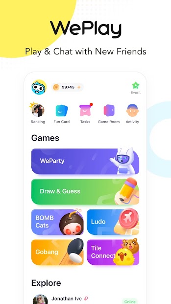 WePlay - Party Game & Chat