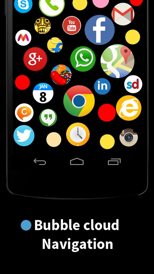 Bubble Screen Lock Launcher