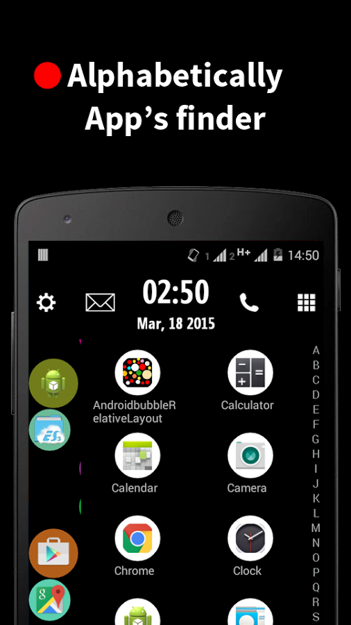 Bubble Screen Lock Launcher