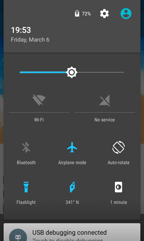 CM 12 Sense 7 Blue Theme